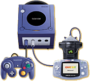 接続図:カードeリーダー+ − GBA − GC